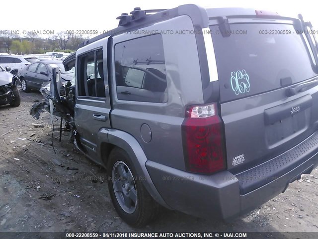 1J8HH48K68C188678 - 2008 JEEP COMMANDER SPORT Grau Foto 3