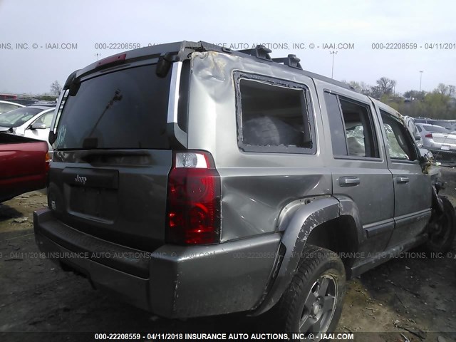 1J8HH48K68C188678 - 2008 JEEP COMMANDER SPORT Grau Foto 4