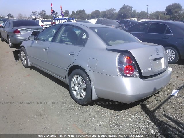 1N4AL11D65N428173 - 2005 NISSAN ALTIMA S/SL SILVER photo 3