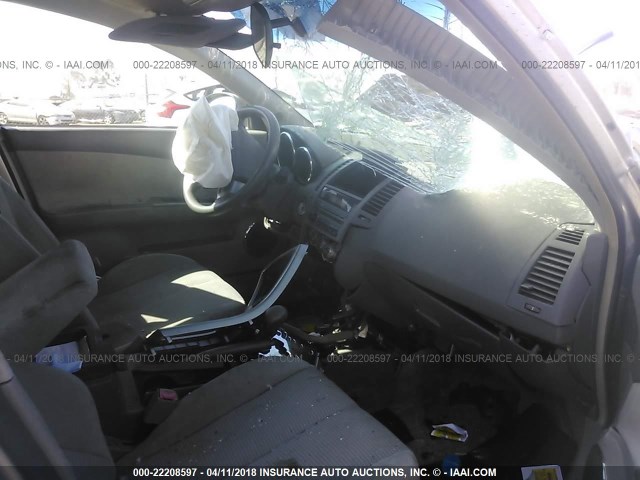 1N4AL11D65N428173 - 2005 NISSAN ALTIMA S/SL SILVER photo 5