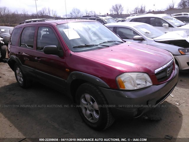 4F2CZ96123KM05454 - 2003 MAZDA TRIBUTE ES RED photo 1