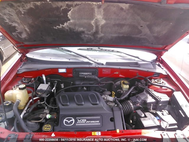 4F2CZ96123KM05454 - 2003 MAZDA TRIBUTE ES 红色 照片 10