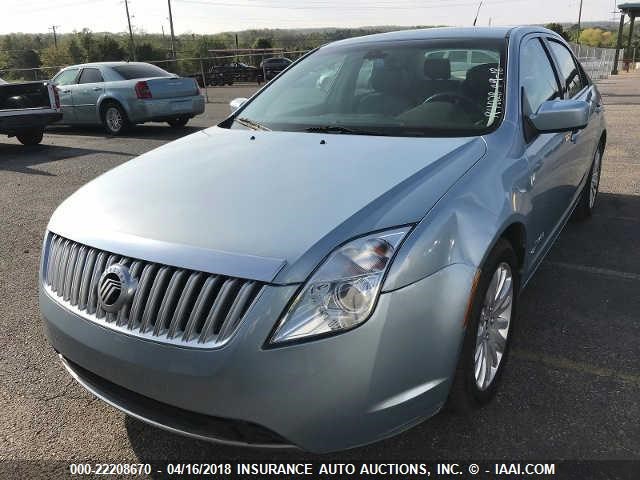 3MEDM0L34BR601151 - 2011 MERCURY MILAN HYBRID BLUE photo 1