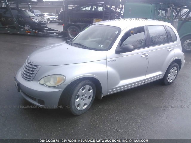 3A4FY48B76T218989 - 2006 CHRYSLER PT CRUISER SILVER photo 2