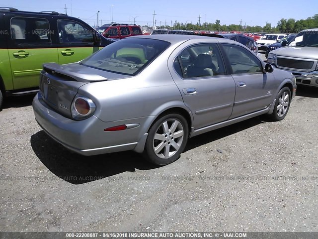 JN1DA31A03T426638 - 2003 NISSAN MAXIMA GLE/SE BEIGE photo 4