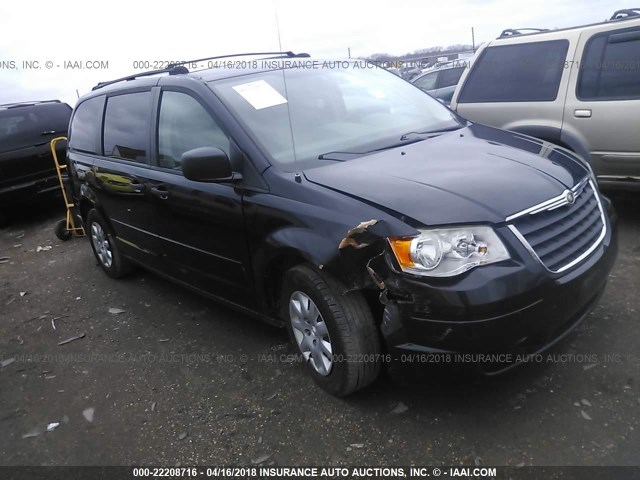 2A8HR44H18R106693 - 2008 CHRYSLER TOWN & COUNTRY LX GRAY photo 1