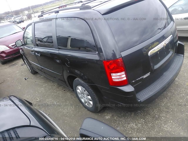 2A8HR44H18R106693 - 2008 CHRYSLER TOWN & COUNTRY LX GRAY photo 3