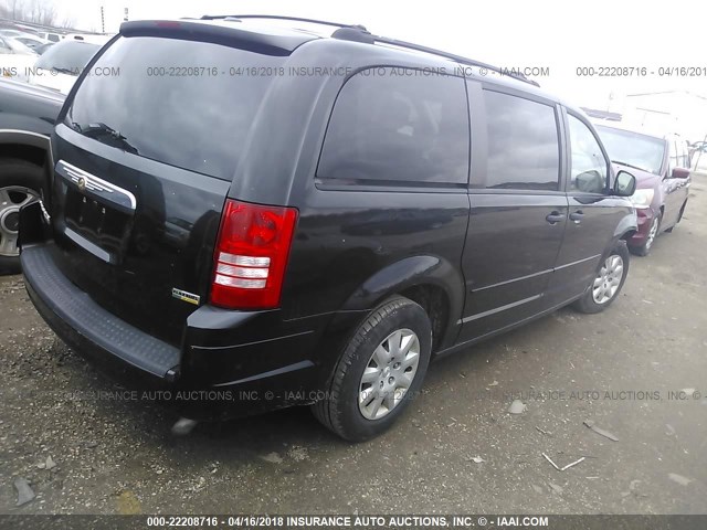 2A8HR44H18R106693 - 2008 CHRYSLER TOWN & COUNTRY LX GRAY photo 4