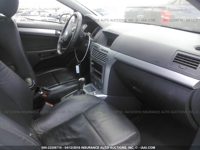 W08AT271X85063927 - 2008 SATURN ASTRA XR WHITE photo 5