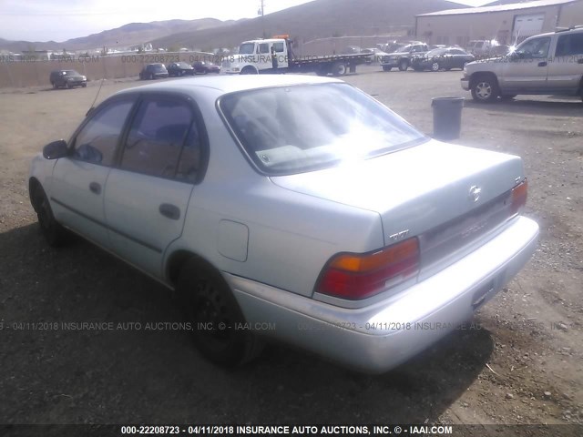 1NXAE09B1RZ172274 - 1994 TOYOTA COROLLA LE/DX BLUE photo 3