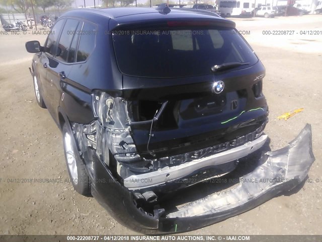 5UXWX7C59DL980658 - 2013 BMW X3 XDRIVE35I BLACK photo 6