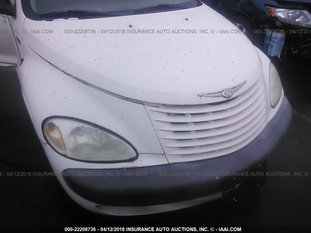 3C8FY58B92T216763 - 2002 CHRYSLER PT CRUISER TOURING CREAM photo 6