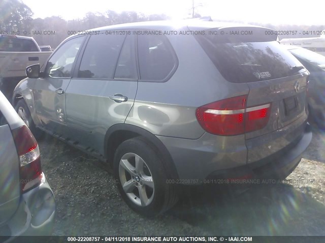 5UXFE4C57AL277608 - 2010 BMW X5 XDRIVE30I BLUE photo 3