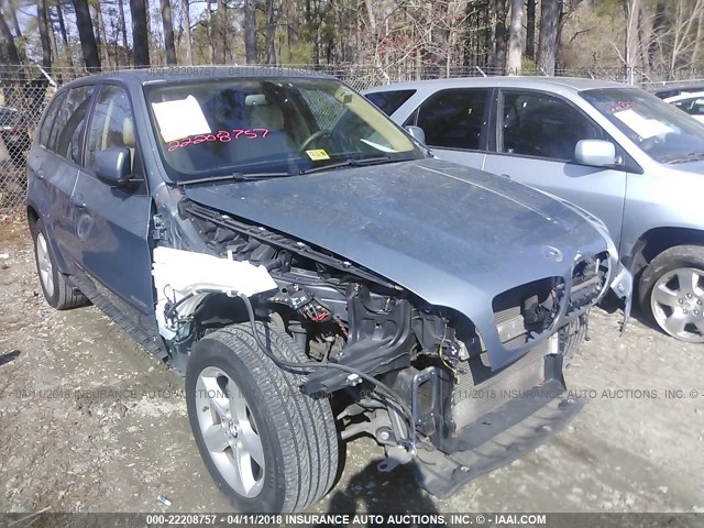 5UXFE4C57AL277608 - 2010 BMW X5 XDRIVE30I BLUE photo 6
