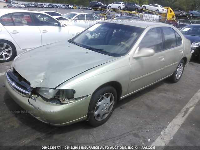 1N4DL01D3XC133036 - 1999 NISSAN ALTIMA XE/GXE/SE/GLE GOLD photo 2