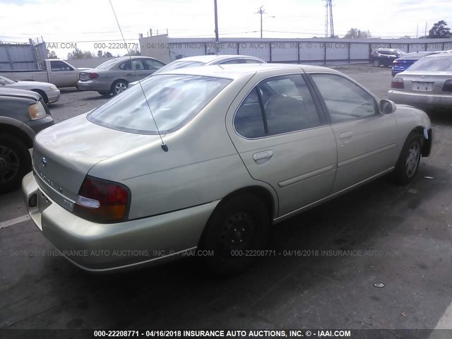 1N4DL01D3XC133036 - 1999 NISSAN ALTIMA XE/GXE/SE/GLE GOLD photo 4