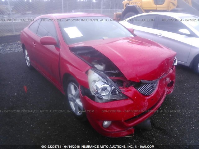 4T1CA38P24U032455 - 2004 TOYOTA CAMRY SOLARA SE/SLE RED photo 1