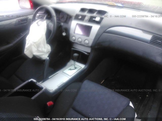 4T1CA38P24U032455 - 2004 TOYOTA CAMRY SOLARA SE/SLE წითელი ფოტო 5