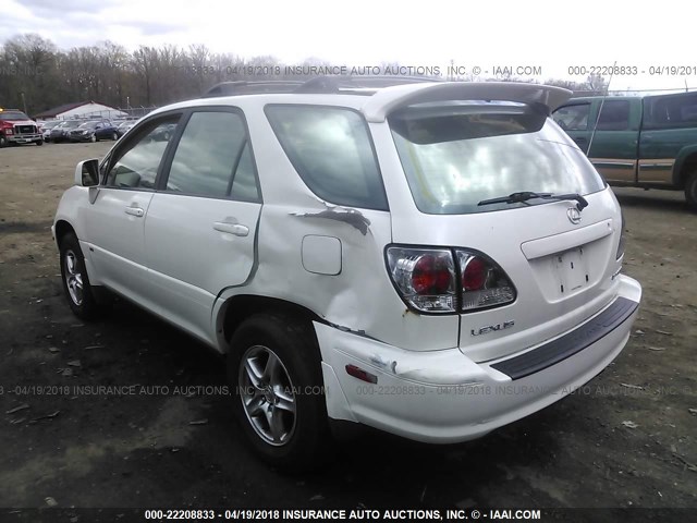 JTJHF10U520282338 - 2002 LEXUS RX 300 WHITE photo 6