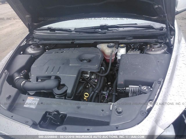 1G1ZC5E14BF113892 - 2011 CHEVROLET MALIBU 1LT 金色 照片 10