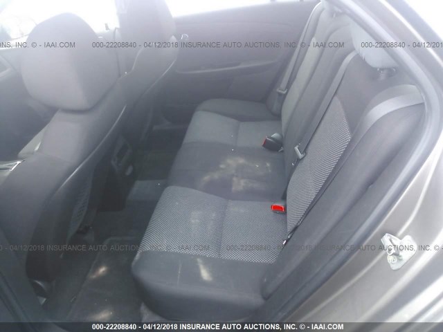 1G1ZC5E14BF113892 - 2011 CHEVROLET MALIBU 1LT 金色 照片 8