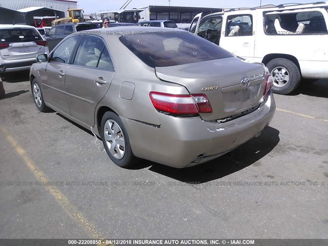 4T1BE46KX9U332622 - 2009 TOYOTA CAMRY SE/LE/XLE 金色 照片 3