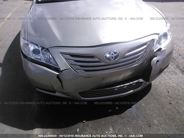 4T1BE46KX9U332622 - 2009 TOYOTA CAMRY SE/LE/XLE 金色 照片 6