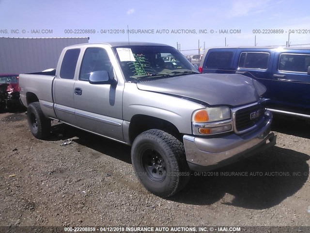 2GTEK19T311184830 - 2001 GMC NEW SIERRA K1500 TAN photo 1