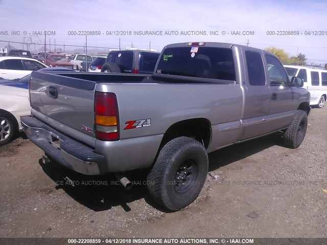 2GTEK19T311184830 - 2001 GMC NEW SIERRA K1500 TAN photo 4