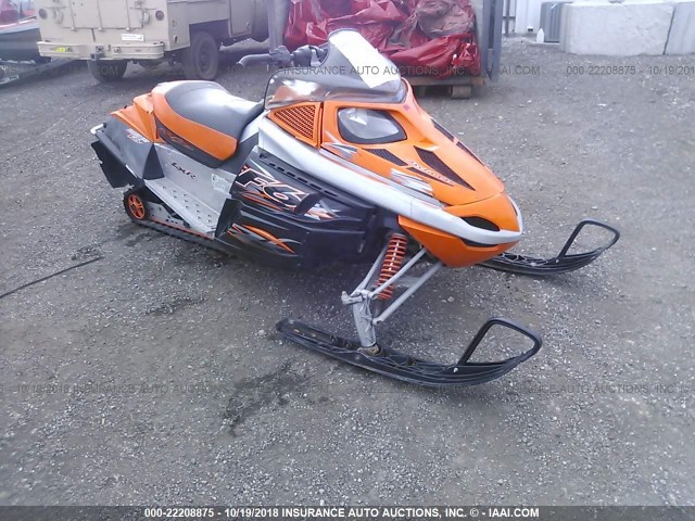4UF07SNW47T106876 - 2007 ARCTIC CAT 599CC  ORANGE photo 1
