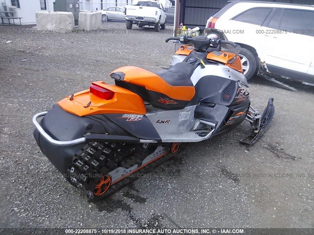 4UF07SNW47T106876 - 2007 ARCTIC CAT 599CC  ORANGE photo 4