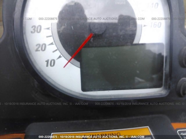 4UF07SNW47T106876 - 2007 ARCTIC CAT 599CC  ORANGE photo 7