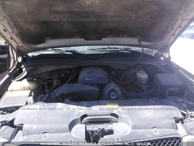 2GCEC13T651209697 - 2005 CHEVROLET SILVERADO C1500 SILVER photo 10