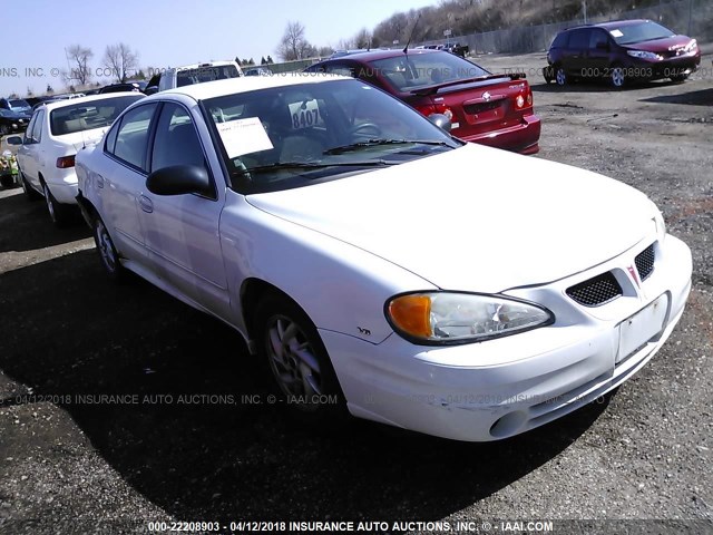 1G2NF52E34M705601 - 2004 PONTIAC GRAND AM SE1 WHITE photo 1