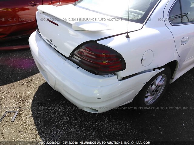 1G2NF52E34M705601 - 2004 PONTIAC GRAND AM SE1 WHITE photo 6