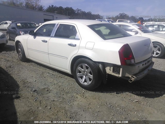 2C3KA53G16H434481 - 2006 CHRYSLER 300 TOURING WHITE photo 3