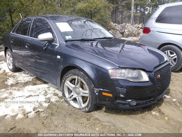 WAUDF78E96A233755 - 2006 AUDI A4 2.0T QUATTRO Dark Blue photo 6