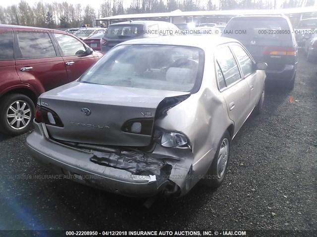 1NXBR12E8YZ339067 - 2000 TOYOTA COROLLA VE/CE/LE 棕色 照片 4