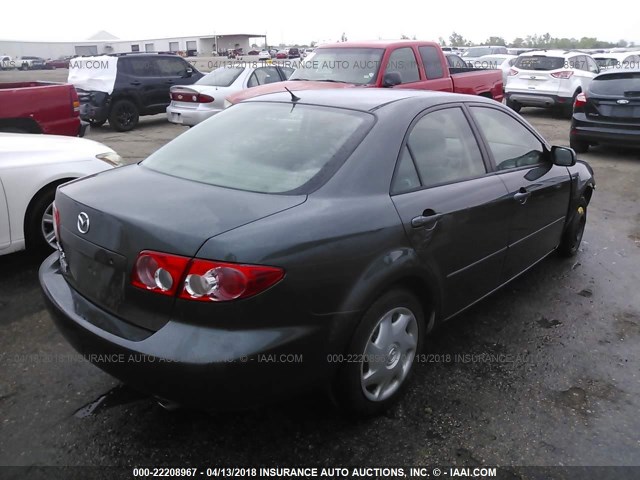 1YVFP80C945N83220 - 2004 MAZDA 6 I GRAY photo 4