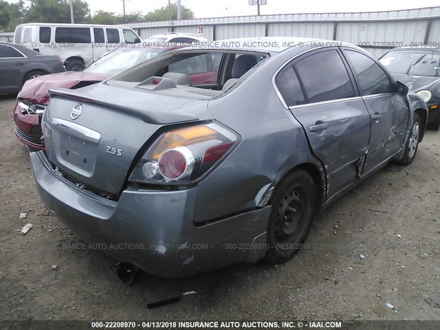 1N4AL21E58N533368 - 2008 NISSAN ALTIMA 2.5/2.5S SILVER photo 4