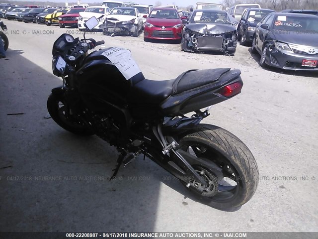 JYARN27E0CA002427 - 2012 YAMAHA FZ8 N BLACK photo 3