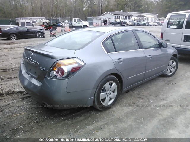 1N4AL21E67N410029 - 2007 NISSAN ALTIMA 2.5/2.5S GRAY photo 4