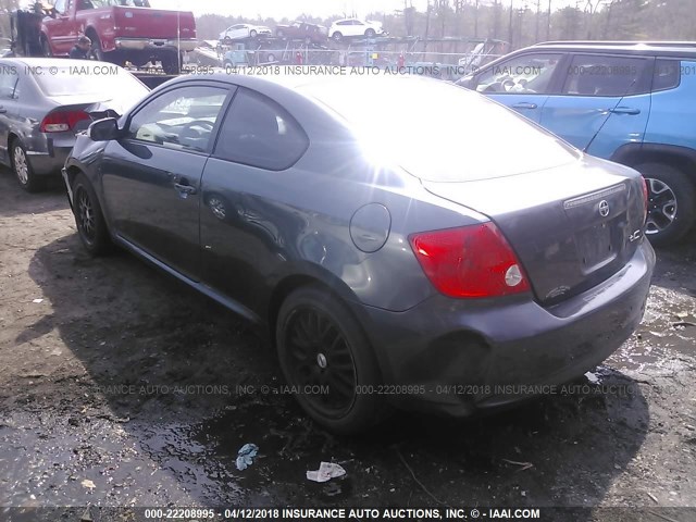 JTKDE167X60095908 - 2006 TOYOTA SCION TC GRAY photo 3