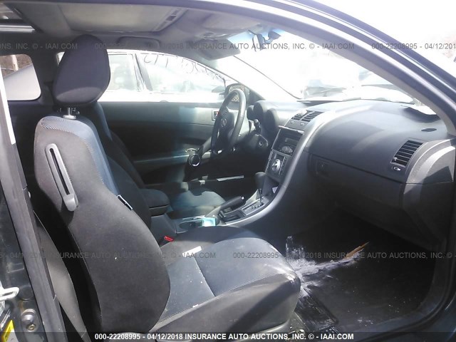 JTKDE167X60095908 - 2006 TOYOTA SCION TC 灰色 照片 5
