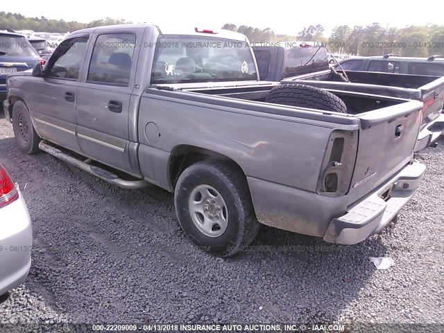 2GCEC13VX61333166 - 2006 CHEVROLET SILVERADO C1500 GRAY photo 3