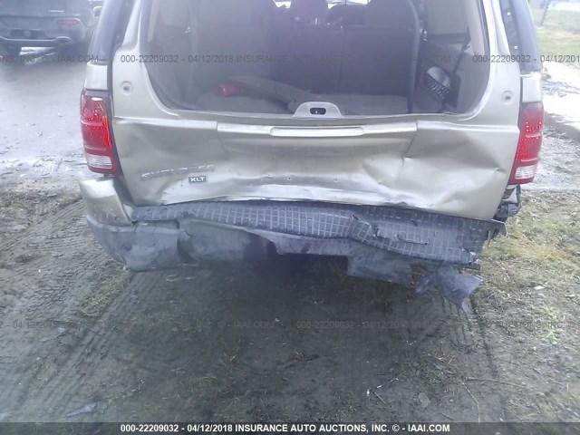 1FMZU73K53ZA17888 - 2003 FORD EXPLORER XLT/XLT SPORT/NBX GOLD photo 6