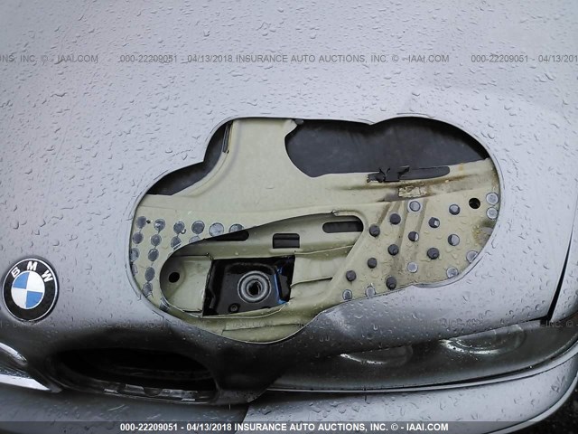 WBADN634X3GN88244 - 2003 BMW 540 I AUTOMATIC GRAY photo 6