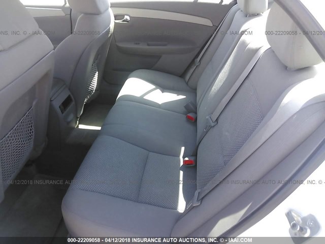 1G1ZA5EB4AF174138 - 2010 CHEVROLET MALIBU LS თეთრი ფოტო 8