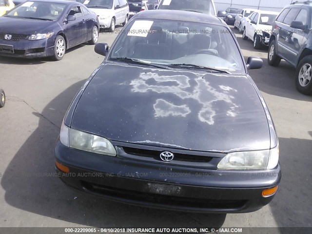 1NXBB02E0TZ436173 - 1996 TOYOTA COROLLA DX BLACK photo 6