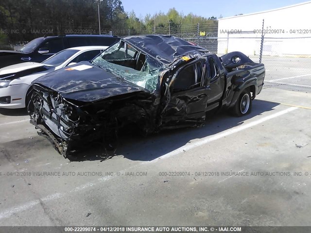 5TEUU42N98Z477852 - 2008 TOYOTA TACOMA ACCESS CAB Schwarz Foto 2
